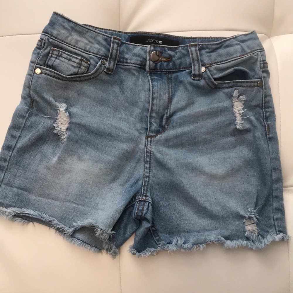 Girls Joe’s jeans-jean shorts.